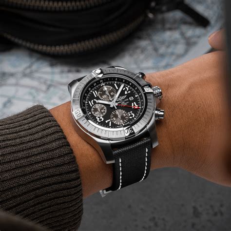 breitling avenger black steel chrono|Breitling Avenger series 2023.